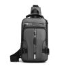 Men's Sling Bag Water Resistant Shoulder Chest Crossbody Bags Sling Backpack