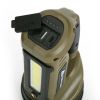 Ozark Trail 2000 Lumen Dual Source LED Rechargeable Spotlight with 5000 mAh Power Bank, Olive