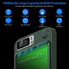 2 In 1 Magnetic Wireless Power Bank 10000mAh PD20W Fast Charger MagSafe Wireless Power Bank Fit for IOS Phones IOS Phone 14 Series And More