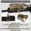 QD Sling 2 Point Sling Quick Adjust Gun Sling With HK Hook Soft Shoulder Pad Sling, Rifle Sling For Hunting Tactical Strap