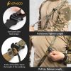 QD Sling 2 Point Sling Quick Adjust Gun Sling With HK Hook Soft Shoulder Pad Sling, Rifle Sling For Hunting Tactical Strap